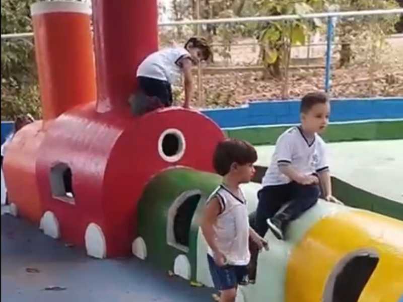 Diversão no parque