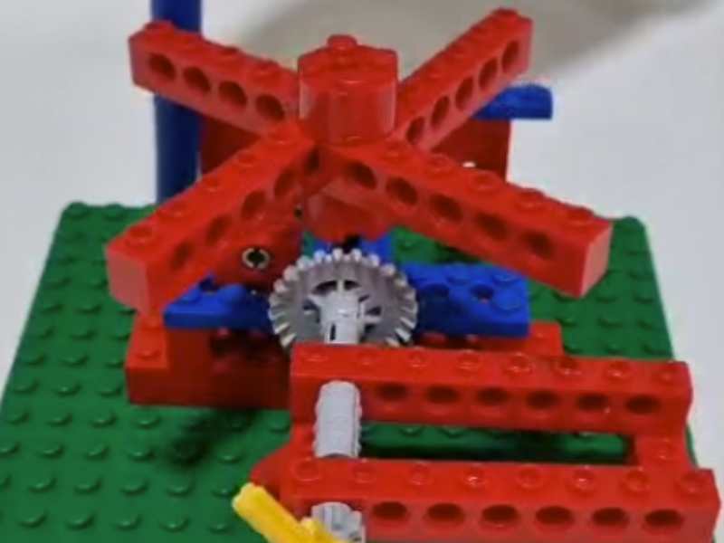 Nossa catraca em movimento