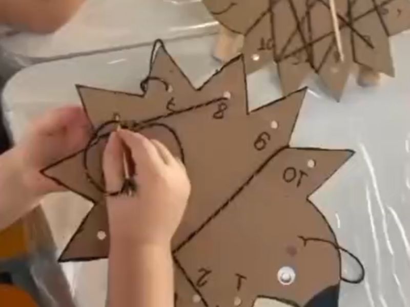 Pedro vira porco-espinho!