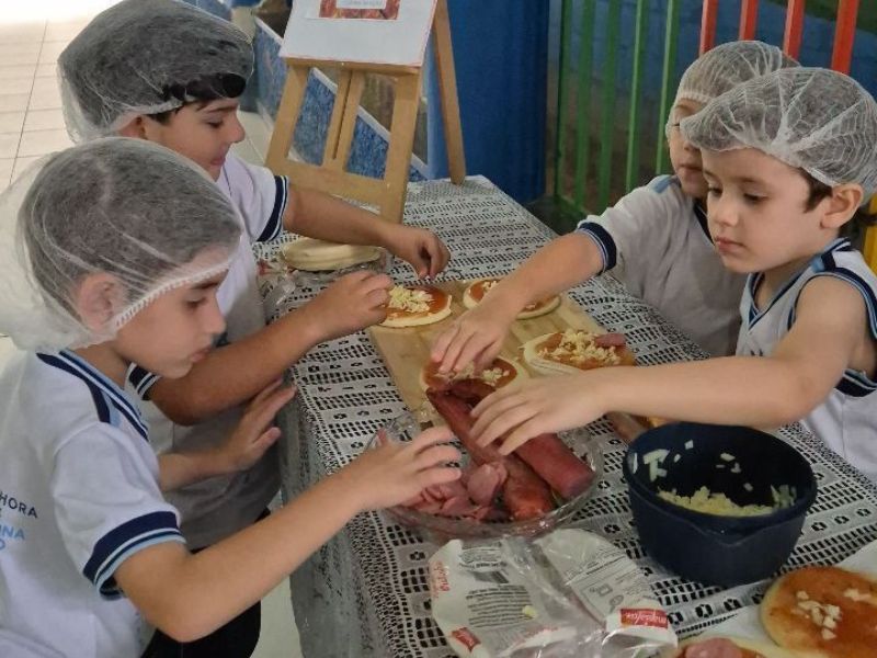 Mini Chefs em Ação!
