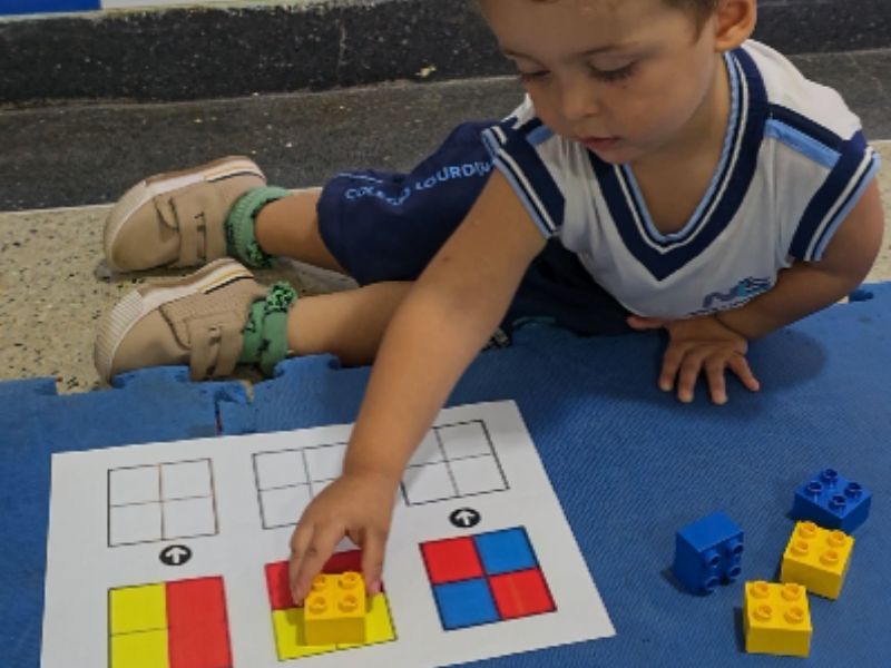 Cores e Formas: Montando e Recriando com Blocos