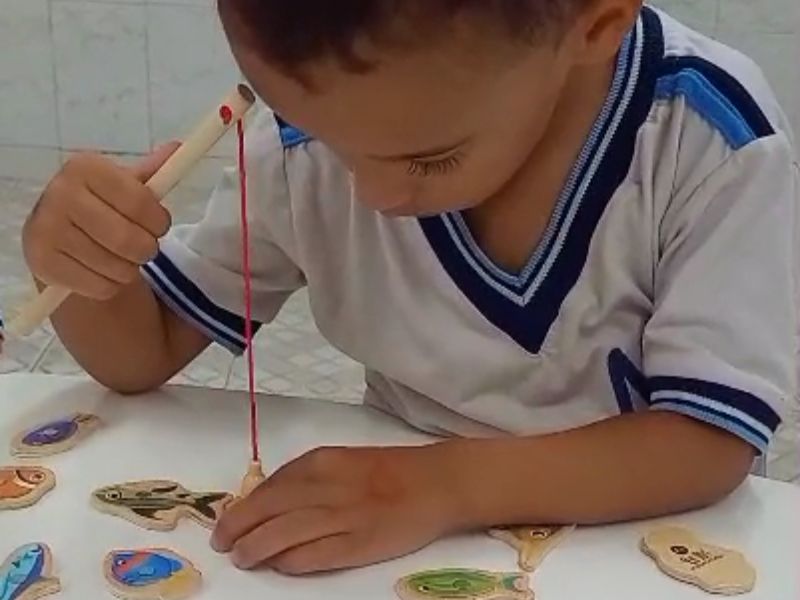 Pescaria no Fundo do Mar