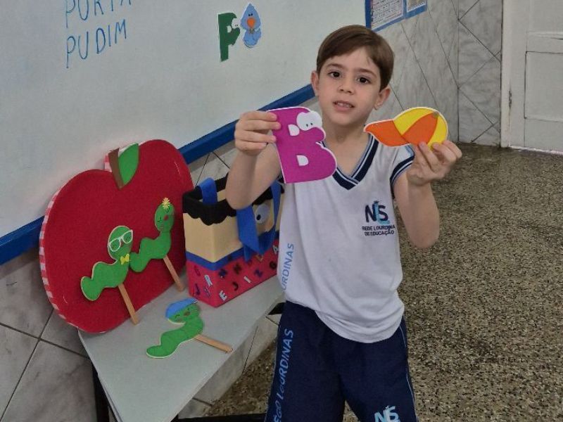 Aprendendo os Sons das Letras B e P